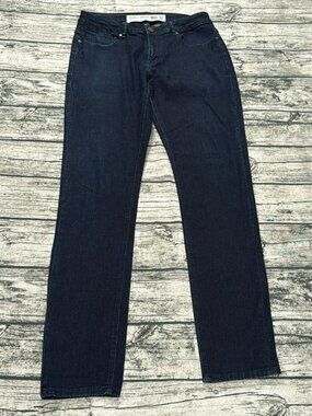 Barbell Apparel Athletic Fit Jeans Men's 32 Dark Wash Straight Leg Stretch